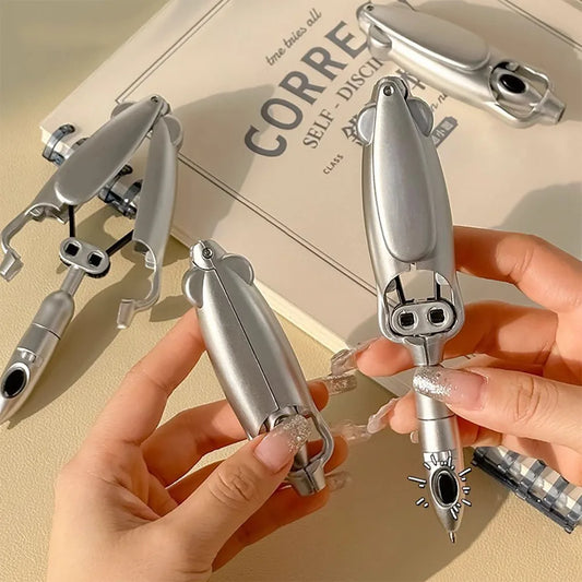 Deformable Pen Decompression Stationery Squid Bizarre Press Ballpoint Peaceful Pleasures Health and Wellness