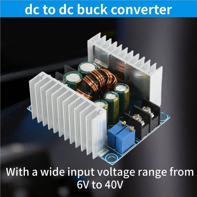 A36T-300W 20A DC-DC Adjustable Step Down Buck Converter Module Constant Current Voltage Regulator Power Supply Driver Peaceful Pleasures Health and Wellness