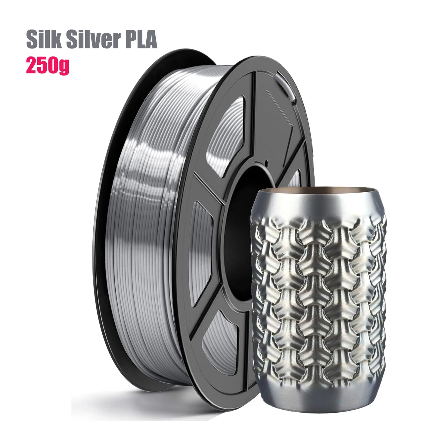 Silk PLA Filament 1.75mm Gold & Silver 250g – DINGSUN 3D