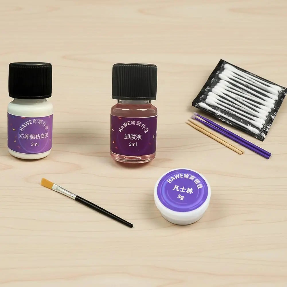 Spirit Gum Adhesive & Remover Kit – 5ml SFX Prosthetic Glue