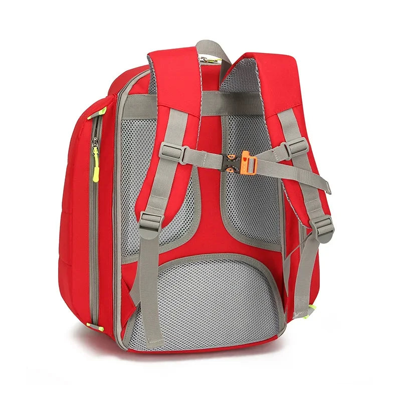 Waterproof AED Backpack Large Capacity Outdoor Medical First Aid Kits for Emergency Visits AED Storage Bag AED Equipment Bag Peaceful Pleasures Health and Wellness