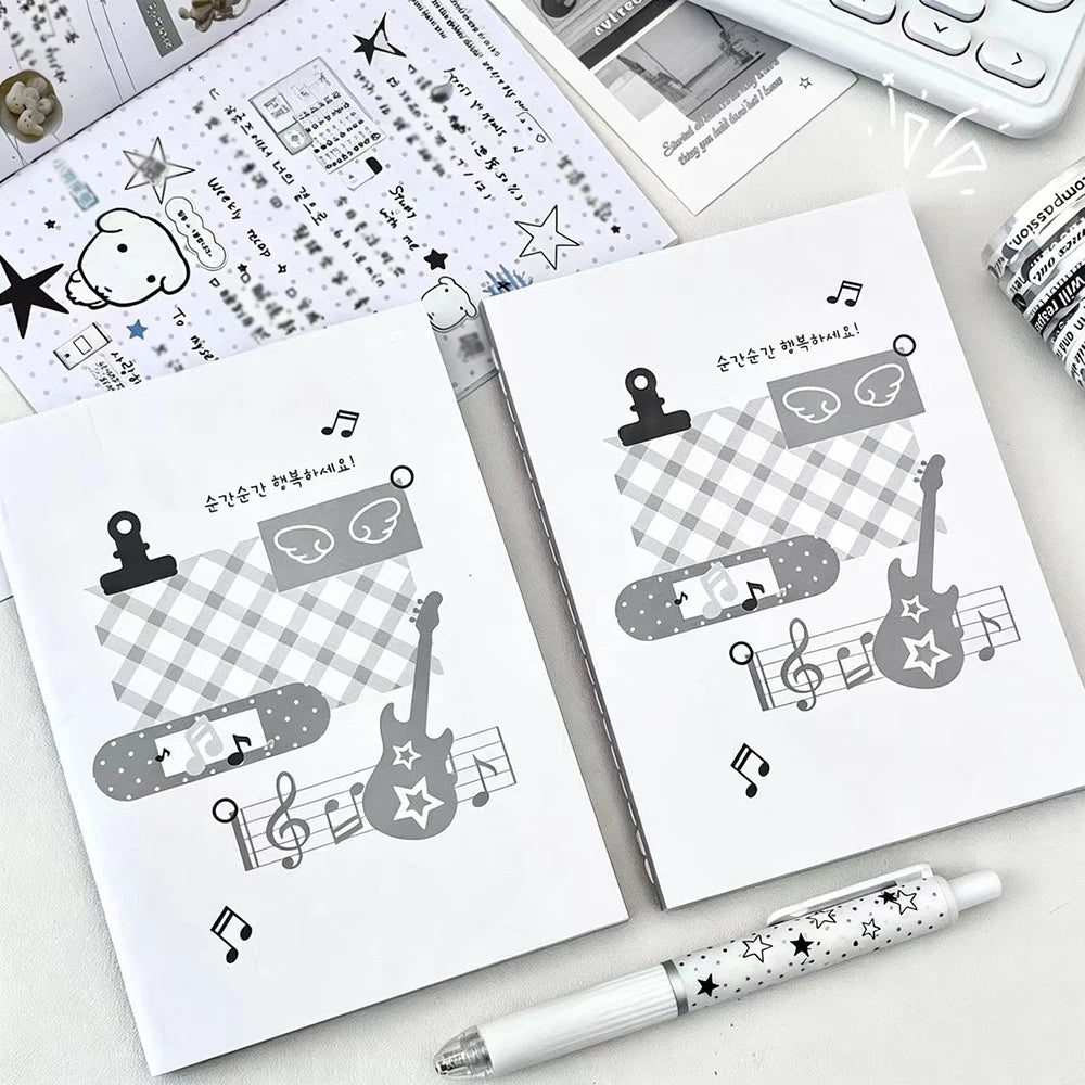 Fragmented Dream Symphony Fixed Page Notebook Ins Full Inner Handbook