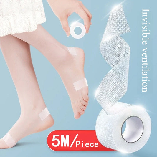 1-3-5Pcs Invisible Anti-wear Tape Bandage Plaster Foot Heel Sticker Tape Self-Adhesive Waterproof Patch bandaid Peaceful Pleasures Health and Wellness