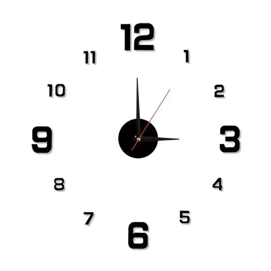 Luminous Acrylic Wall Clock – Modern Frameless Home Decor Decorative Wall Clock Peaceful Pleasures Health and Wellness