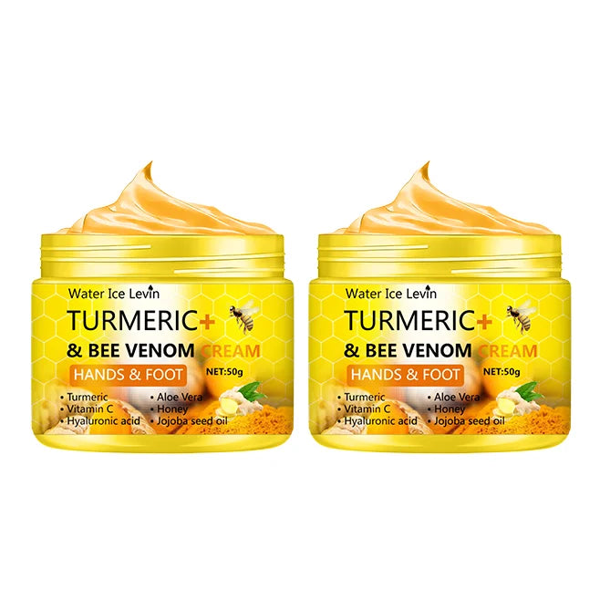 Turmeric & Bee Venom Hand & Foot Repair Cream – 50g