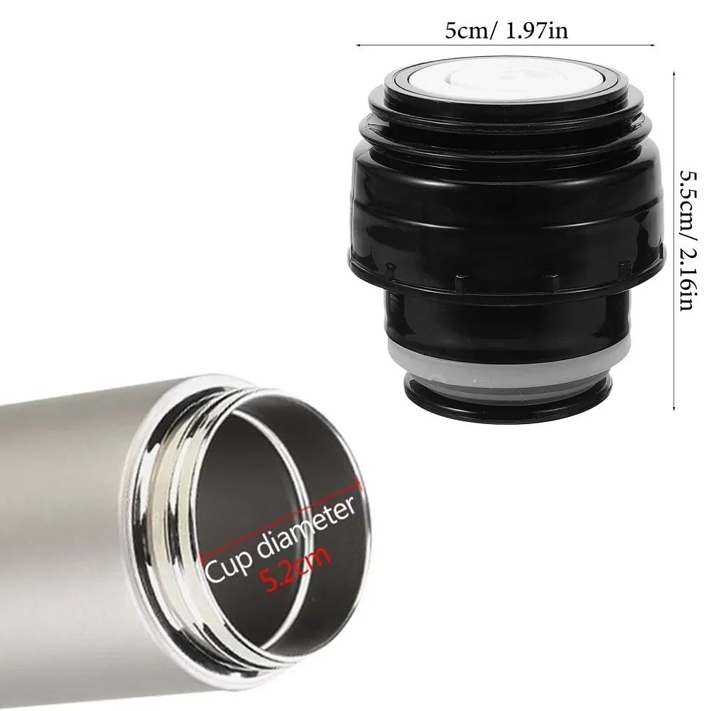 5.2cm Vacuum Flask Replacement Lid – Leak-Proof Thermos Cap