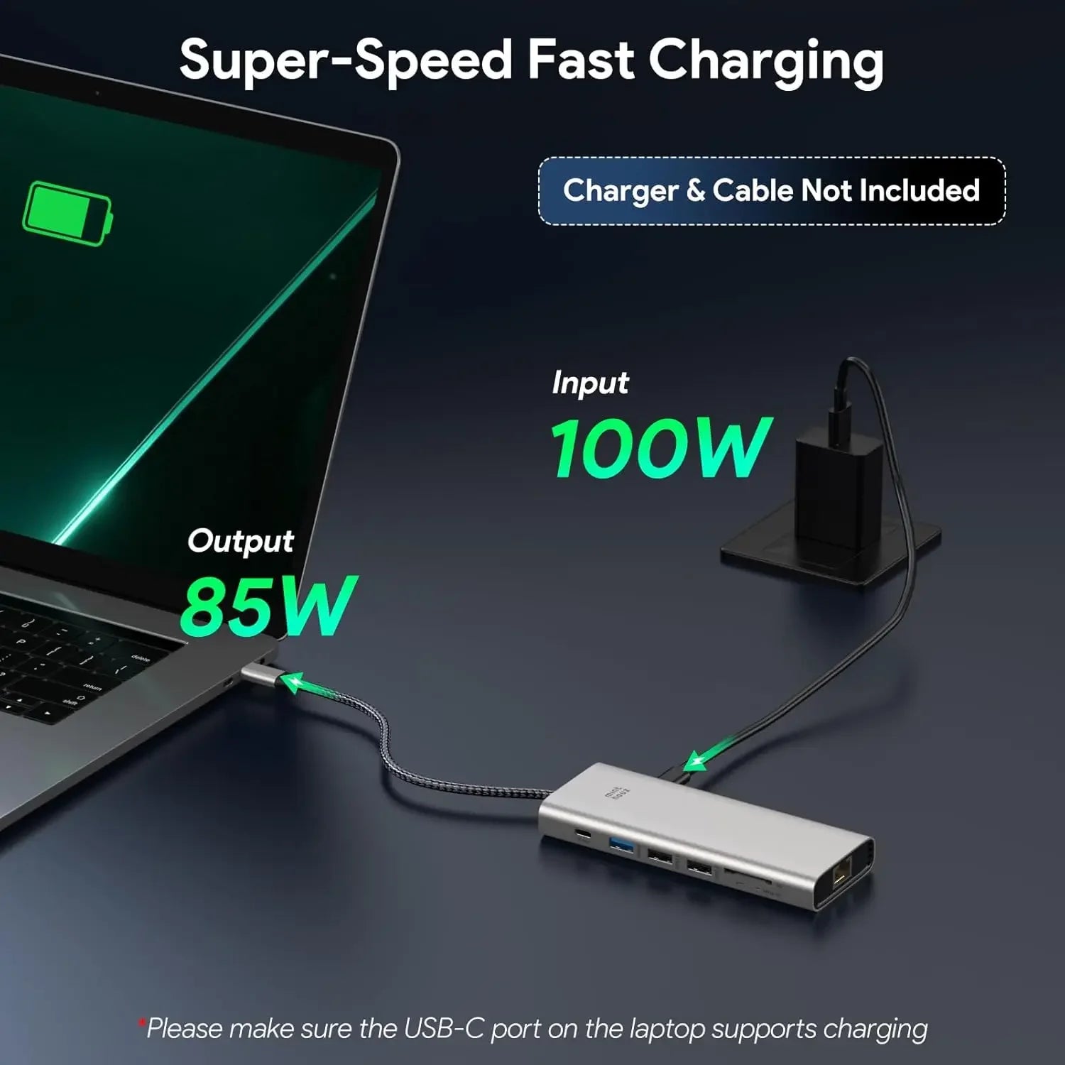 USB-C Docking Station – Dual 8K DP, 4K HDMI, 100W PD & Ethernet Computer Accessories Peaceful Pleasures Health and Wellness