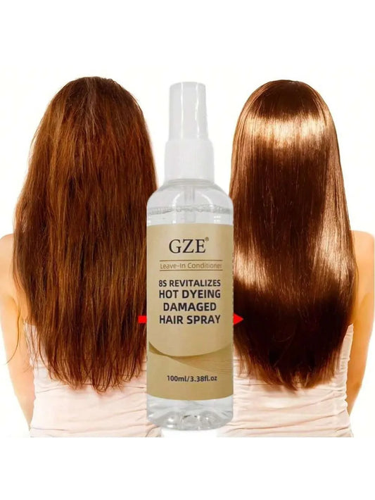GZE Keratin Mist Spray – Frizz Control & Hair Smoothing 100ml Keratin Hair Spray Peaceful Pleasures Health and Wellness