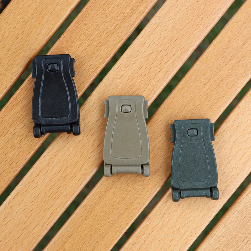 3-Pack MOLLE Webbing Buckle Clips for Tactical Backpacks MOLLE Backpack Clips Peaceful Pleasures Health and Wellness