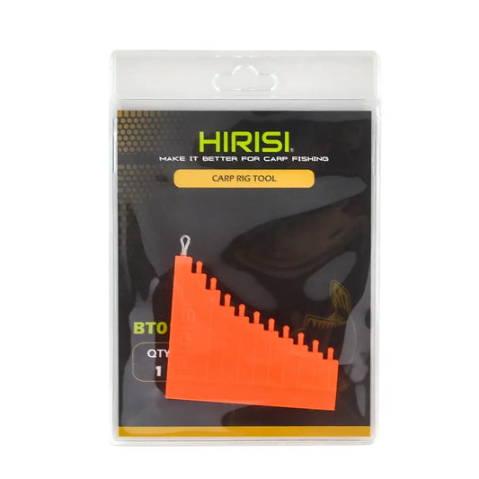 HIRISI Carp Fishing Hook Knotting Tool, Convenient Hook Tier for Hair Rig & Hook Link Making Terminal Tackle Accessories Peaceful Pleasures Health and Wellness