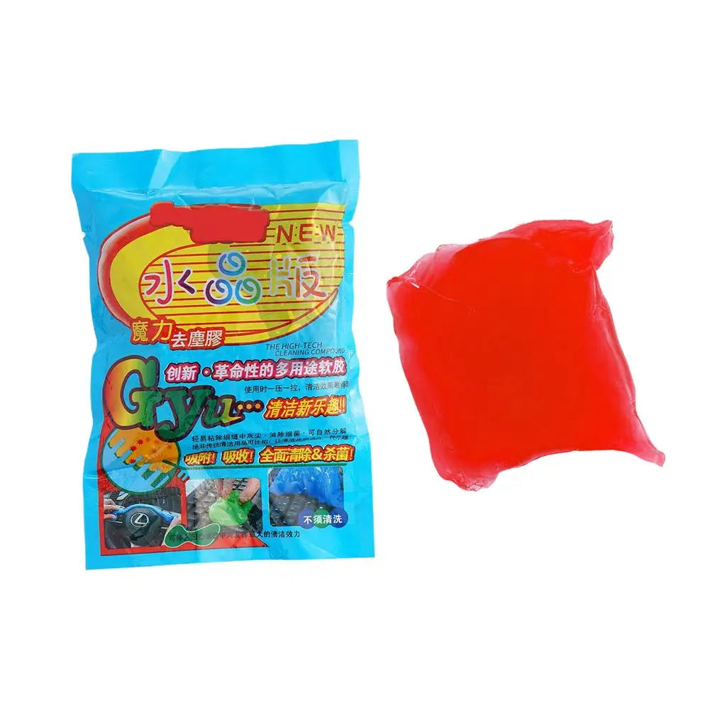 1pcs Car Wash Interior Car Cleaning Gel Dust Remover Glue Computer Keyboard Dirt Cleaner Supplies Cleaning Accessories Peaceful Pleasures Health and Wellness A