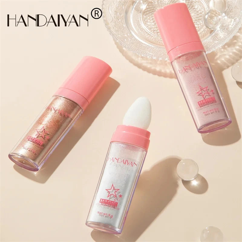 Shimmering Highlighter Powder – Face, Eyes, Lips, Body & Hair