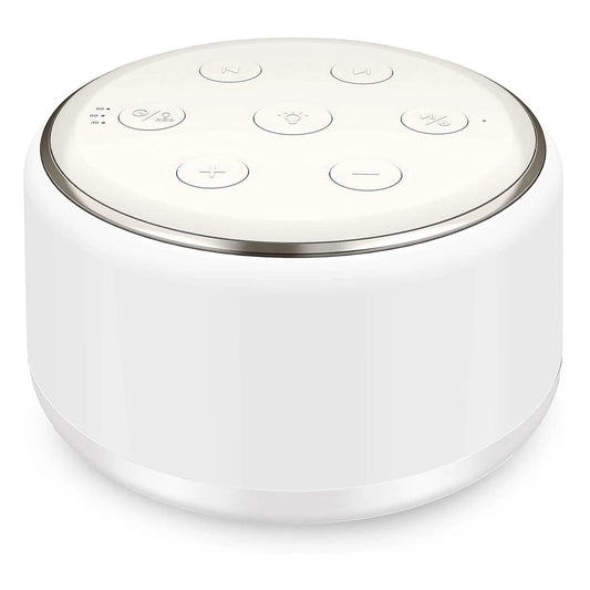 White Noise Machine for Baby | 34 Sounds, 7 Color Night Light Sleep Sound Machine Peaceful Pleasures Health and Wellness Default Title