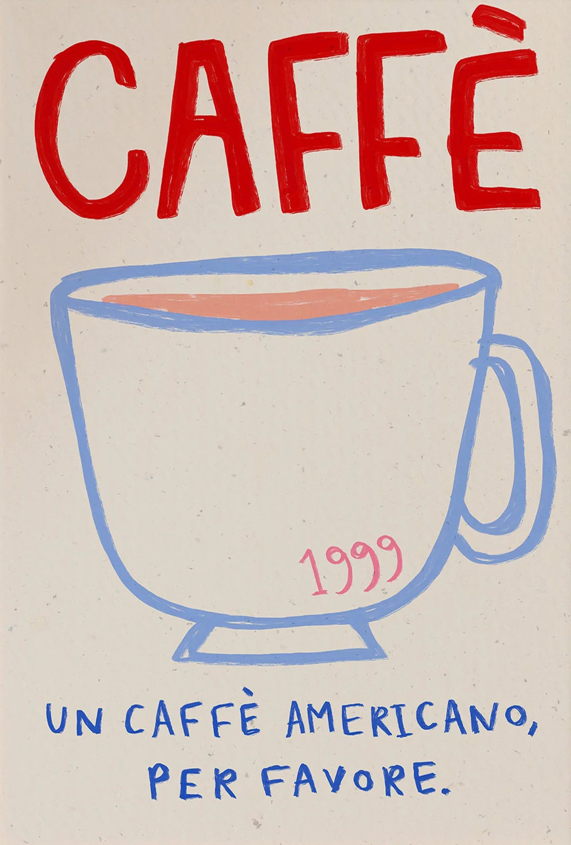 Retro Coffee Shop Canvas Wall Art | Café Kitchen Décor Print