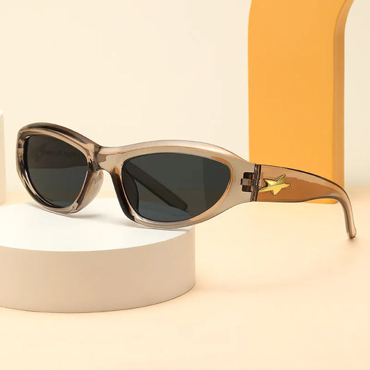 Cat Eye Steampunk Sunglasses UV400 | Vintage Unisex Eyewear Fashion Sunglasses Peaceful Pleasures Health and Wellness
