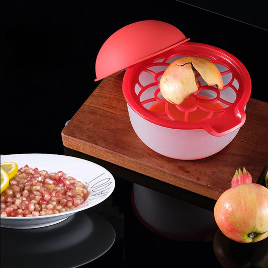 Pomegranate Pulp Separator Pomegranate Seed Remover Silicone Pomegranate Peeling Bowl Home Kitchen Accessories Kitchen Tools Peaceful Pleasures Health and Wellness