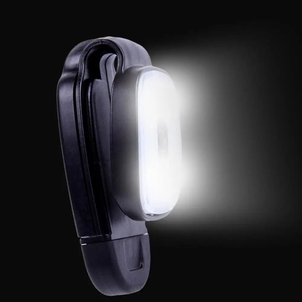 USB Rechargeable Clip-On LED Headlamp – 200 Lumens, 6 Modes