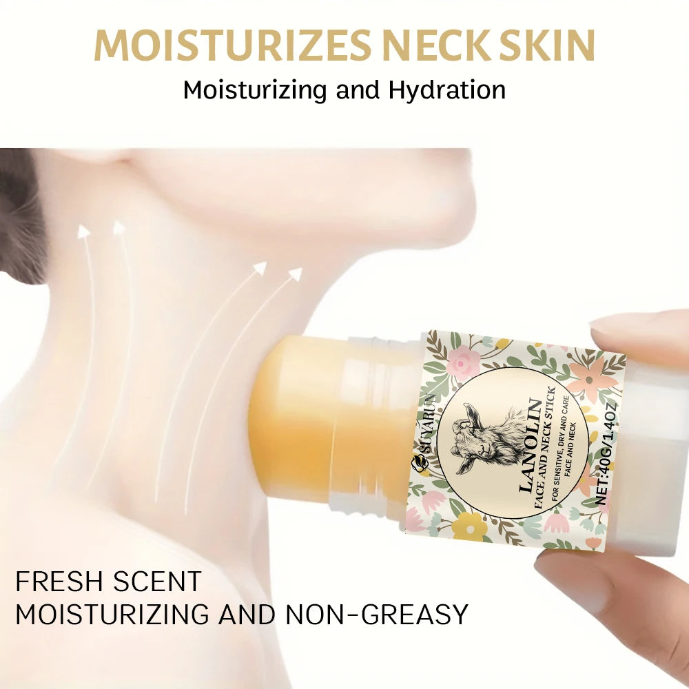 SUYARUN Tallow Neck and Facial Cream Stick Care Moisturizes and nourishes your dry rough skin with deep neck facial cream. Peaceful Pleasures Health and Wellness