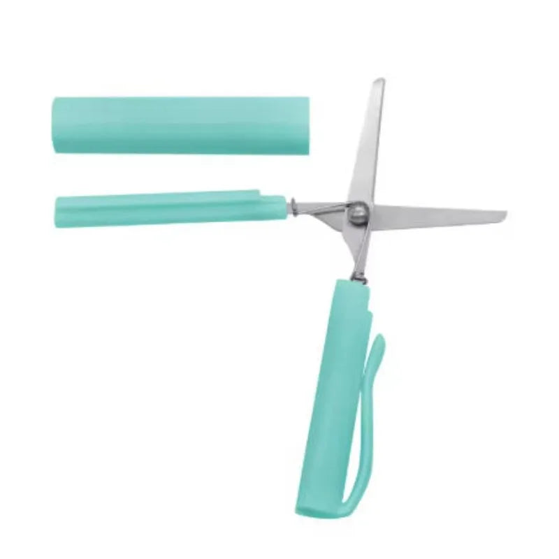 Mini Folding Pen-Style Scissors | Portable DIY & Office Tool