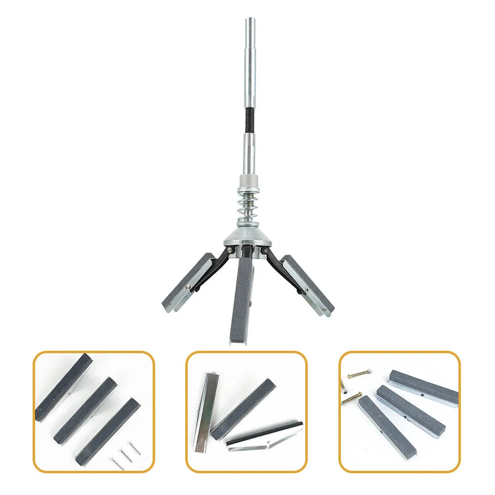 Engine Cylinder Hone Brake Cylinder Honing Tool 19-64Mm Three-Jaw Sander Precision Auto Maintenance Tool Wheel Hone, Peaceful Pleasures Health and Wellness Default Title