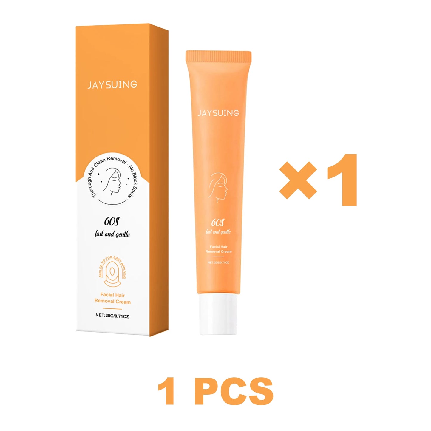 Jaysuing Facial Hair Removal Cream – Lip & Underarm 20g