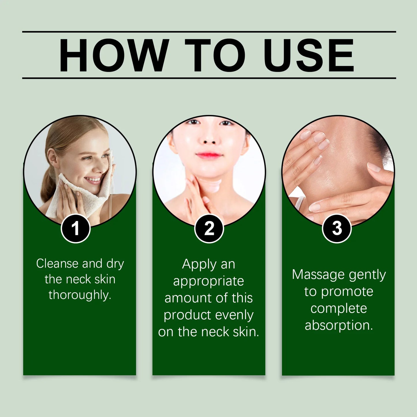 Collagen Neck Cream Anti Aging Reduces Wrinkles Lines Improve Double Chin Sagging Lifts Tightens Brighten Skin Beauty Neck Cream Peaceful Pleasures Health and Wellness