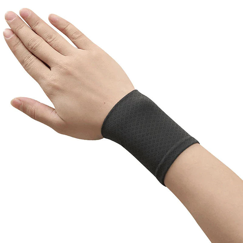 Ice Silk Cooling Wrist Bands – Breathable Sports Sweatbands