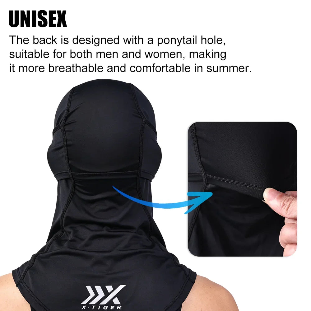 X-TIGER UPF50+ Balaclava – UV Cycling Mask & Neck Gaiter