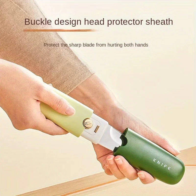 Stainless Steel Paring Knife – Portable Fruit & Veggie Peeler
