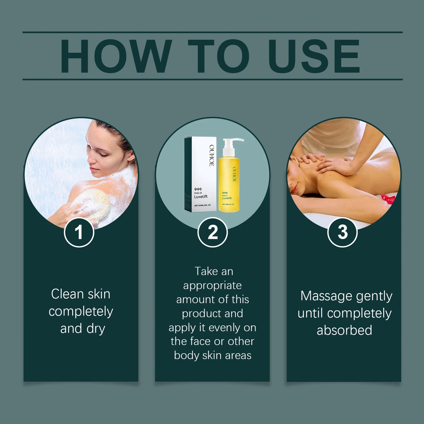 Firming Body Oil – Anti-Cellulite & Skin Tightening, 60ml