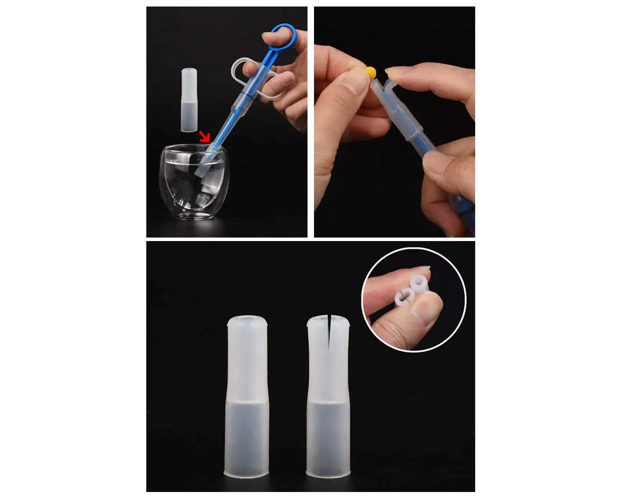 Silicone Pet Pill Popper – Cat & Dog Tablet & Liquid Feeder