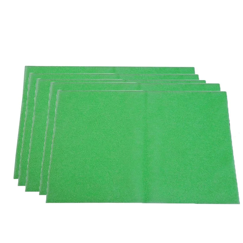 Fresh Mat Filter Sponge For Refrigerator Mildew Proof Vegetable Fruit Durable Drawers Fruit Veggie Life Extender Liner Peaceful Pleasures Health and Wellness 5pcs