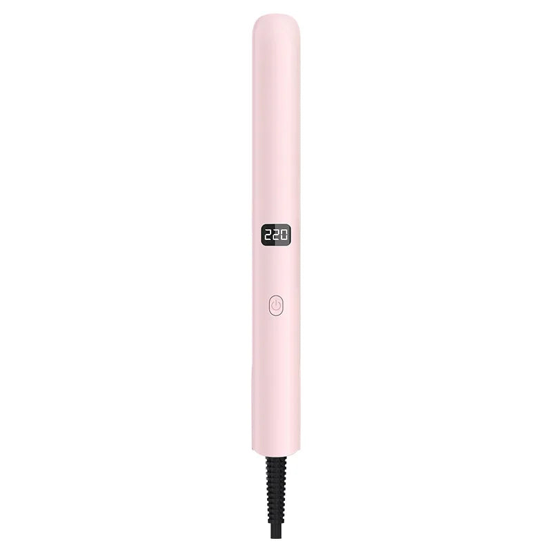 2-in-1 Mini Hair Straightener & Curling Iron | Portable Flat Iron