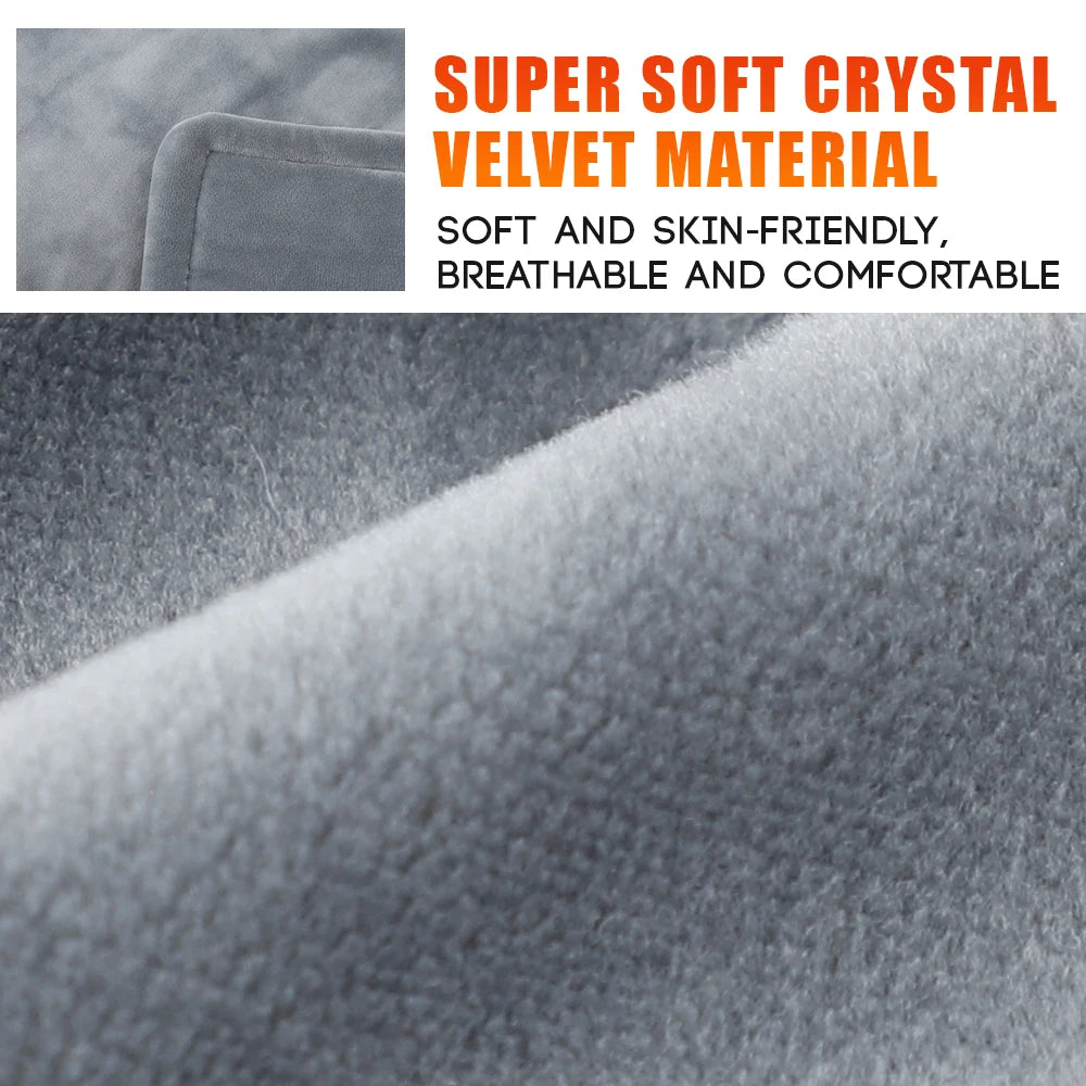 Shawl Electric Heating Pad Home 10-Level Constant Temperature Hot Compress Shoulder Warming Wrap 60*90cm Mat Back Abdomen Heater Peaceful Pleasures Health and Wellness