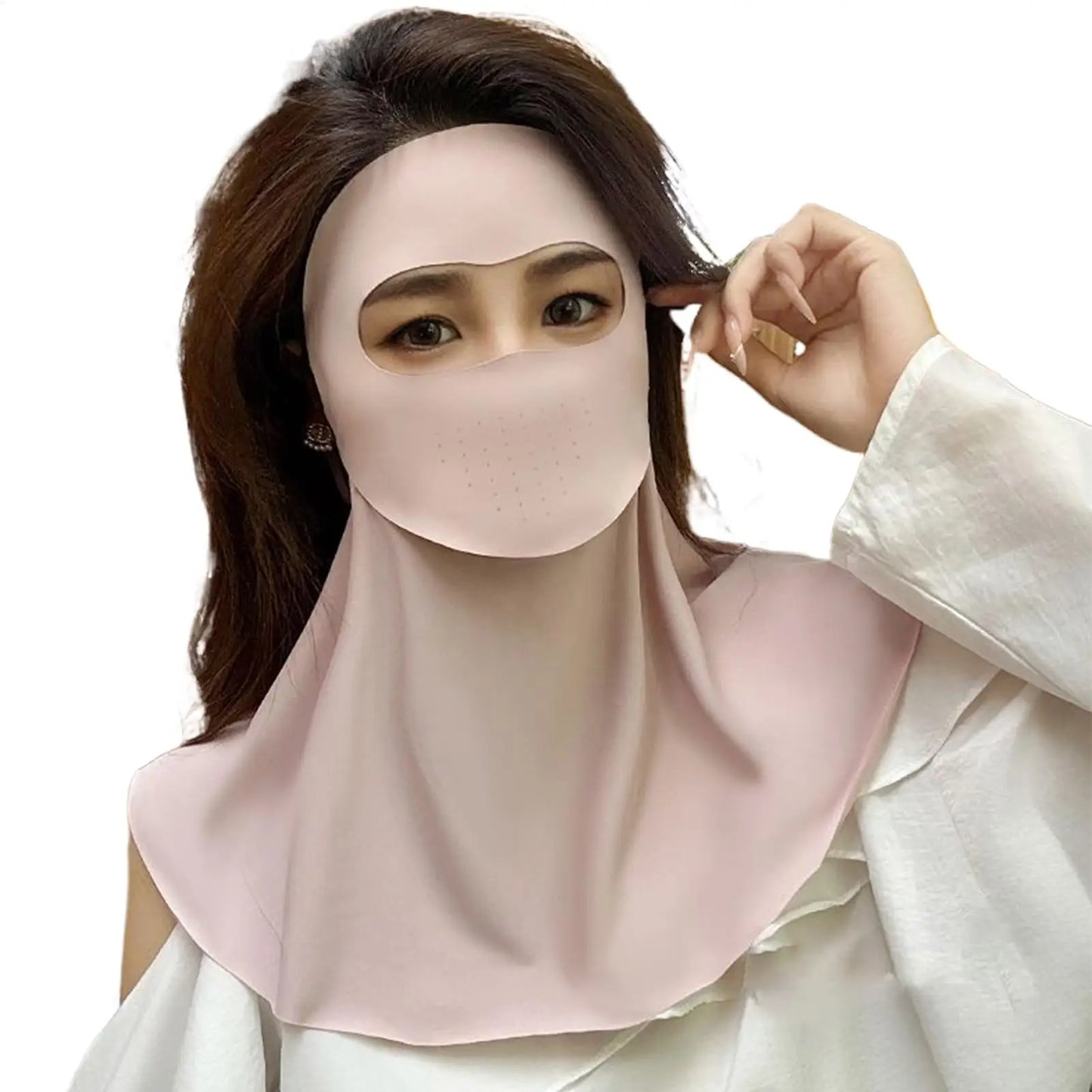 UV Protection Full Face Mask – Breathable Outdoor Sun Cover