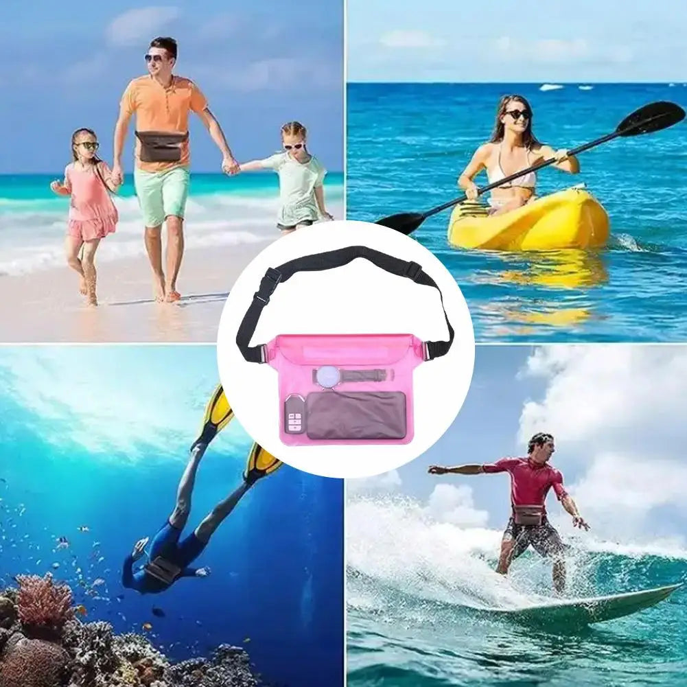 Waterproof Fanny Pack Dry Bag – Swimming, Diving & Beach