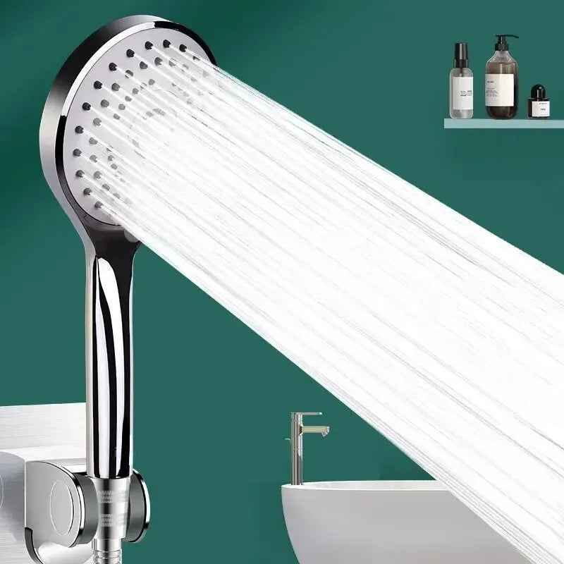 High-Pressure Handheld Shower Head | 5 Spray Modes, Water Saving
