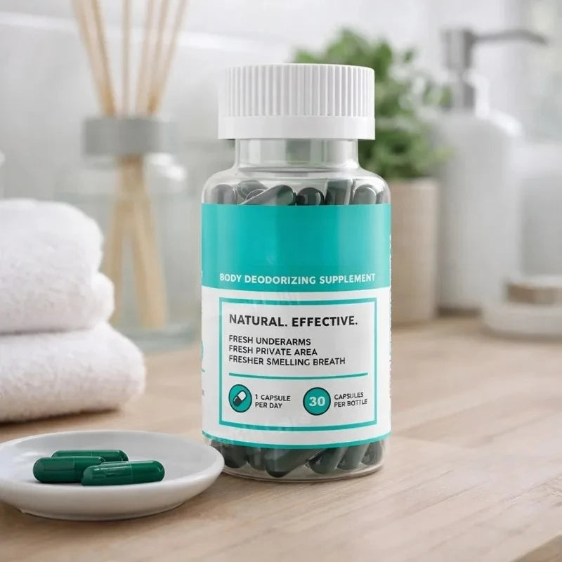 Chlorophyll Capsules | Plant-Based Gut & Skin Supplement