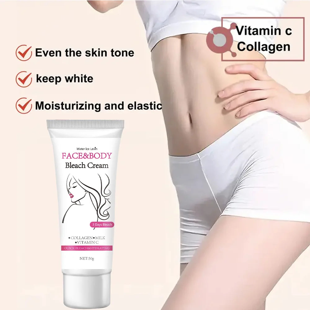 Brightening Cream for Intimate Areas, Knees & Elbows – 50g