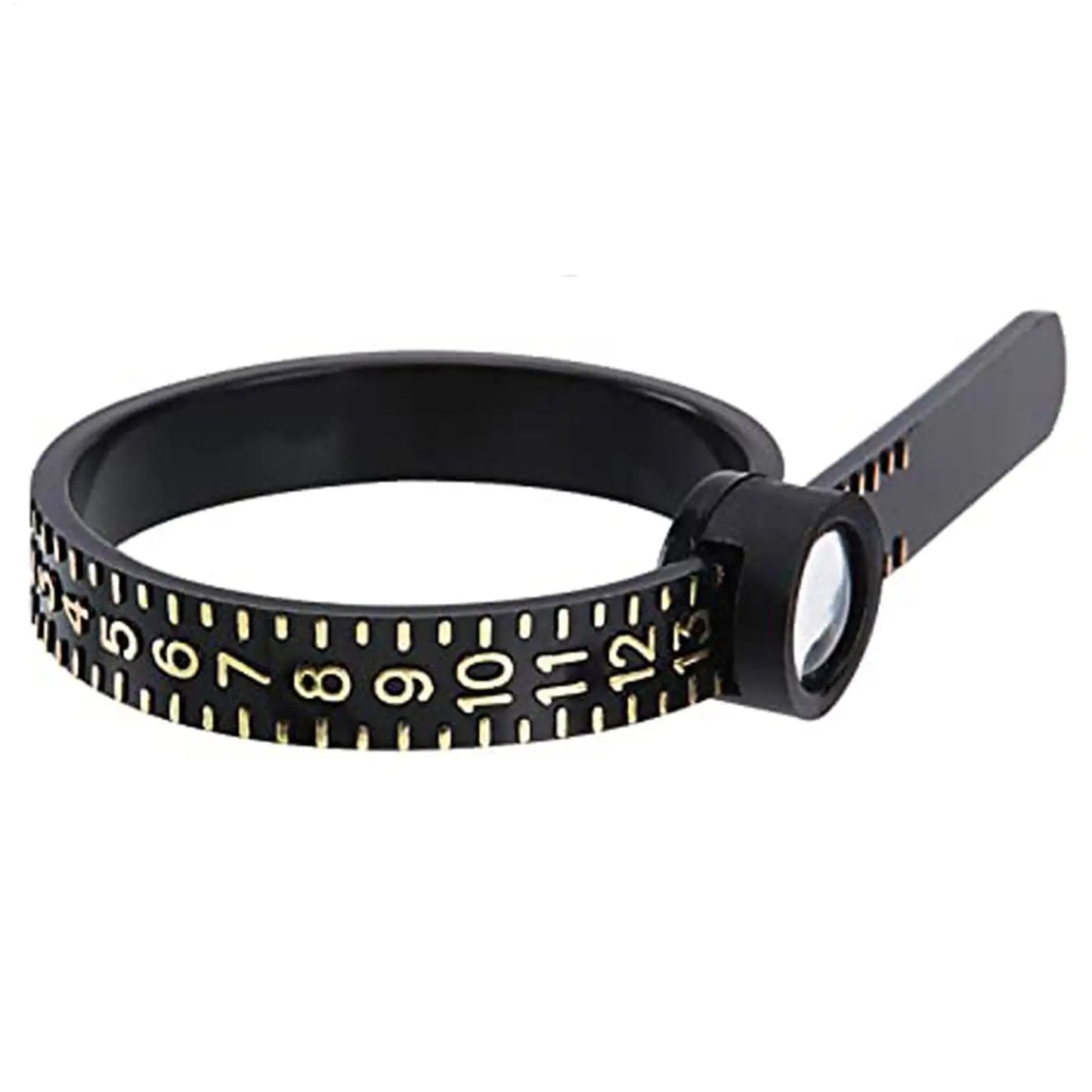 Adjustable Ring Sizer with Magnifier – Jewelry Measuring Tool