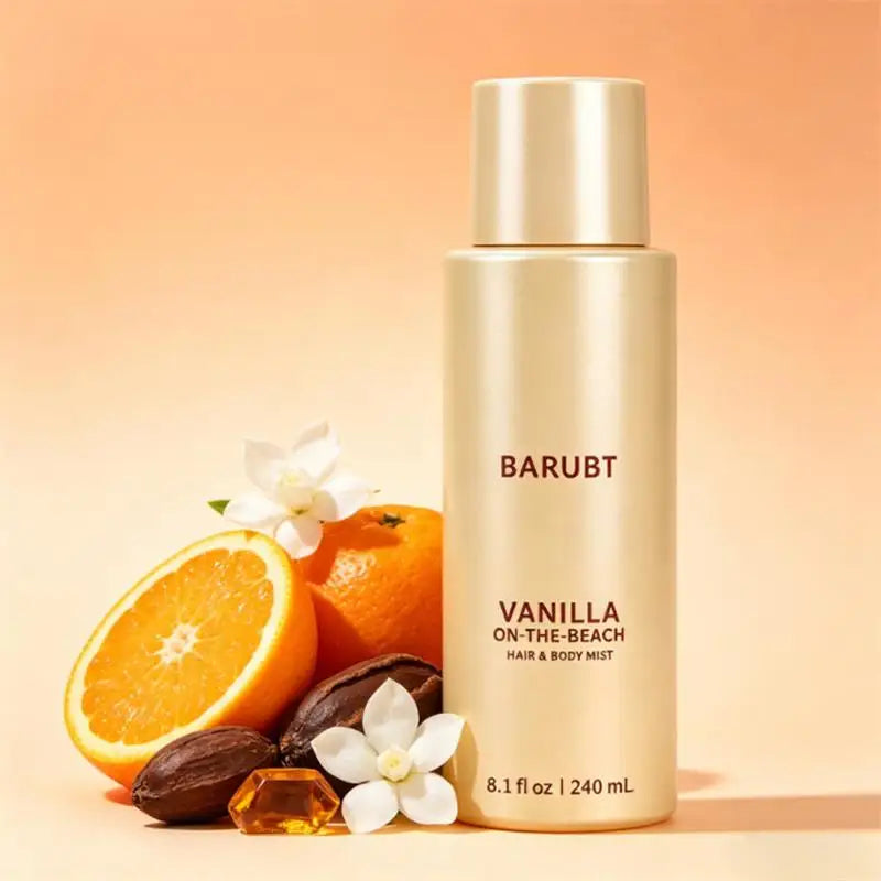 Vanilla Coconut Hair & Body Mist | Jasmine Amber Fragrance Spray