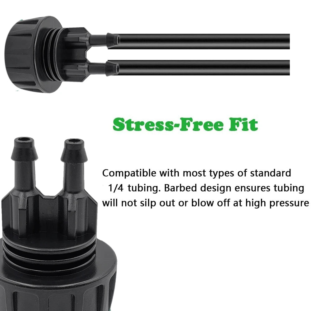 5pcs Plastic Garden Hose Connector Kit,Used To Connect Faucets And Hoses,Faucet Adapter, For Faucets, Essential For Car Wash Peaceful Pleasures Health and Wellness