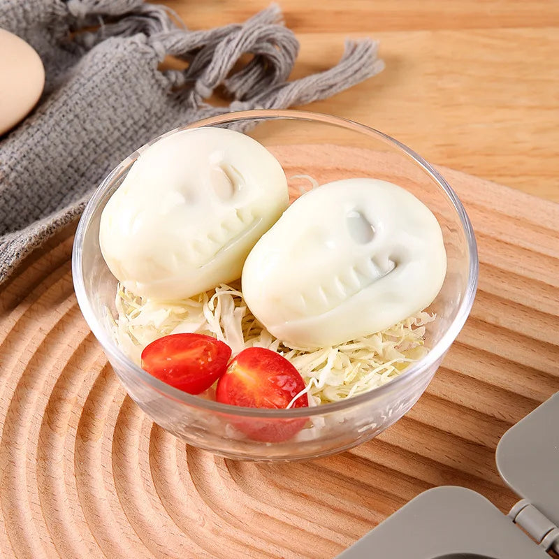 Dinosaur Fossil-shaped Egg Press Kitchen Gadgets Creative Food-grade Egg Breakfast Mold Creative Cartoon Egg Mold with Buckle Peaceful Pleasures Health and Wellness
