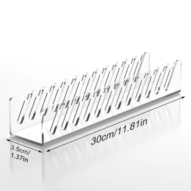 Acrylic Baseball Cap Display & Storage Rack | Clear Hat Holder