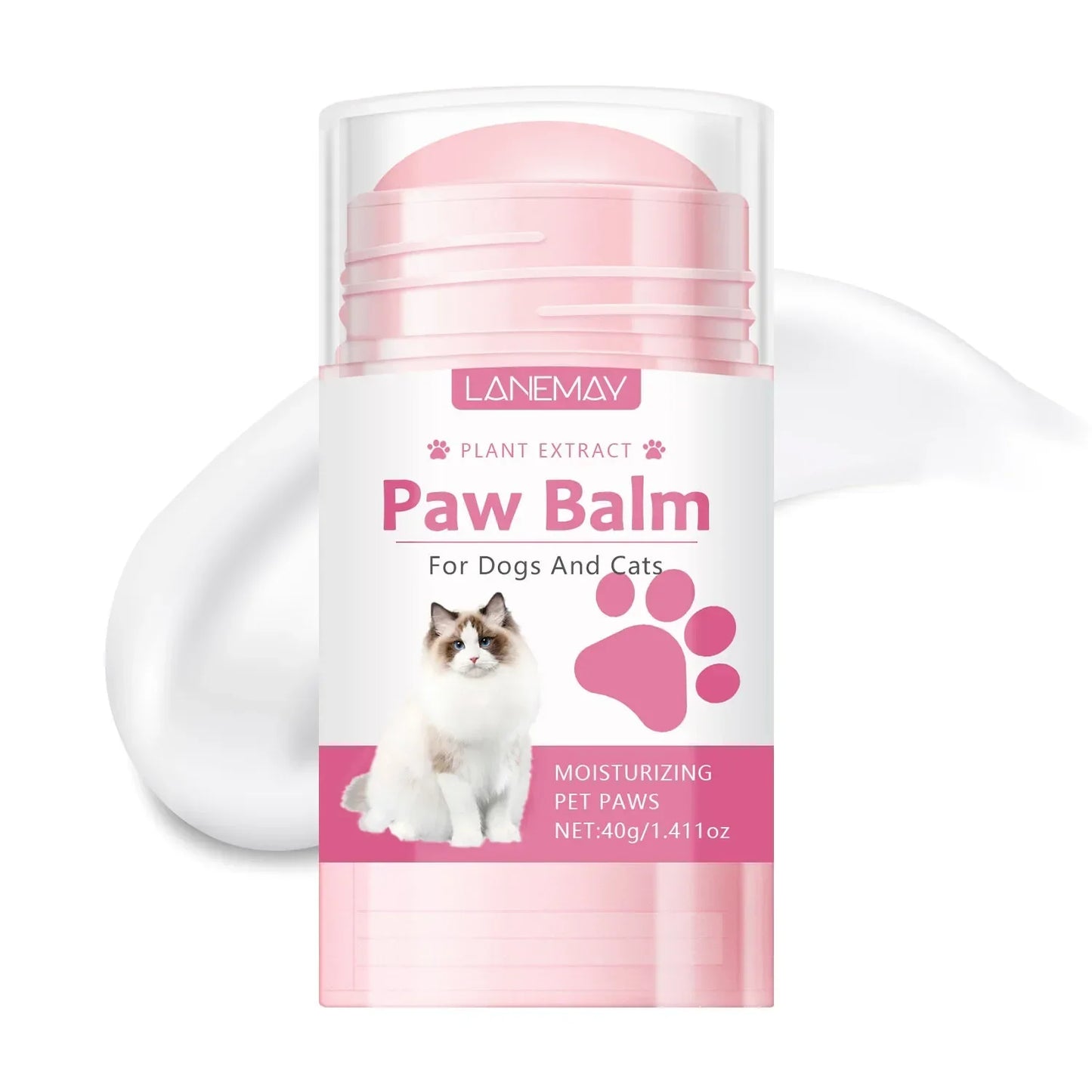 Pet Paw Cleaner & Moisturizing Balm for Cats & Dogs