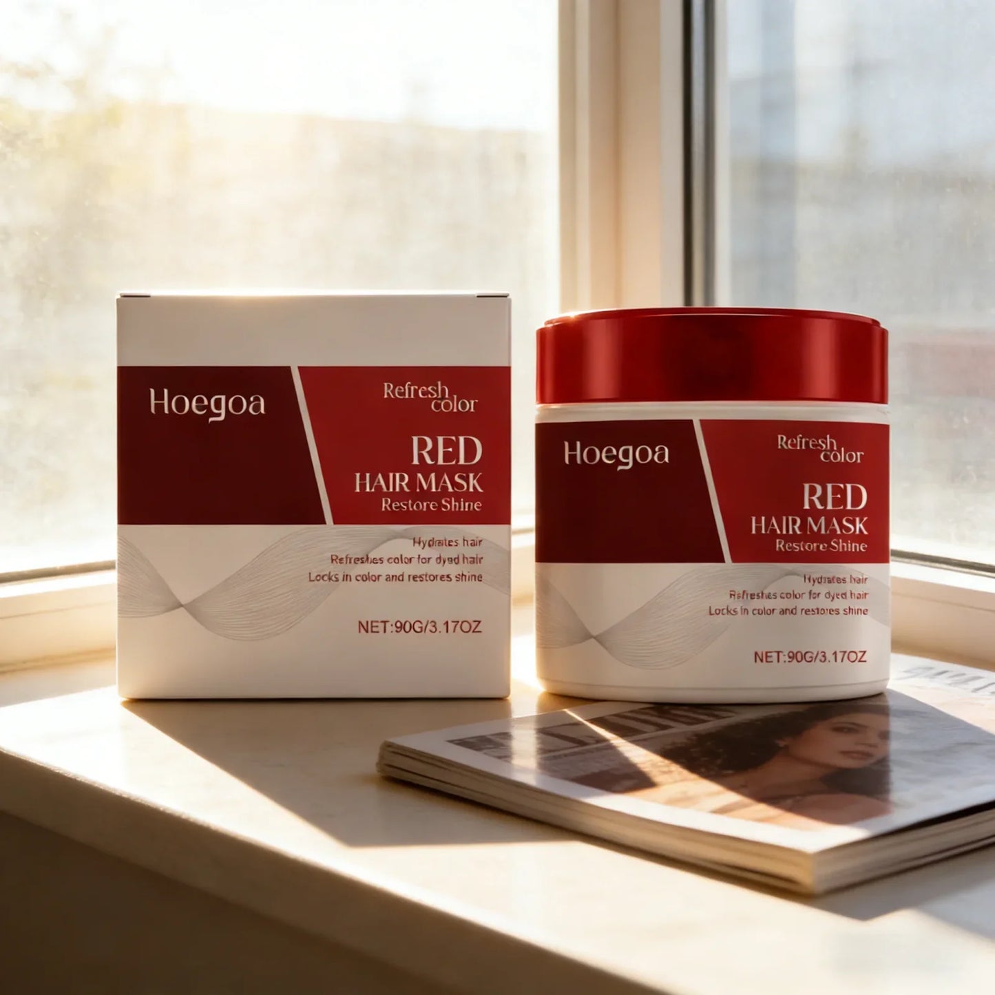 Hoegoa Color Depositing Hair Mask – Repair, Moisture & Shine