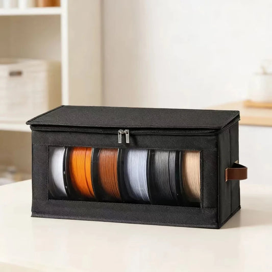 Filament Storage Bag, 3D Printer Filament Storage Containers, 3D Printing Accessories Holder Rack for Home, Office Workshop Peaceful Pleasures Health and Wellness