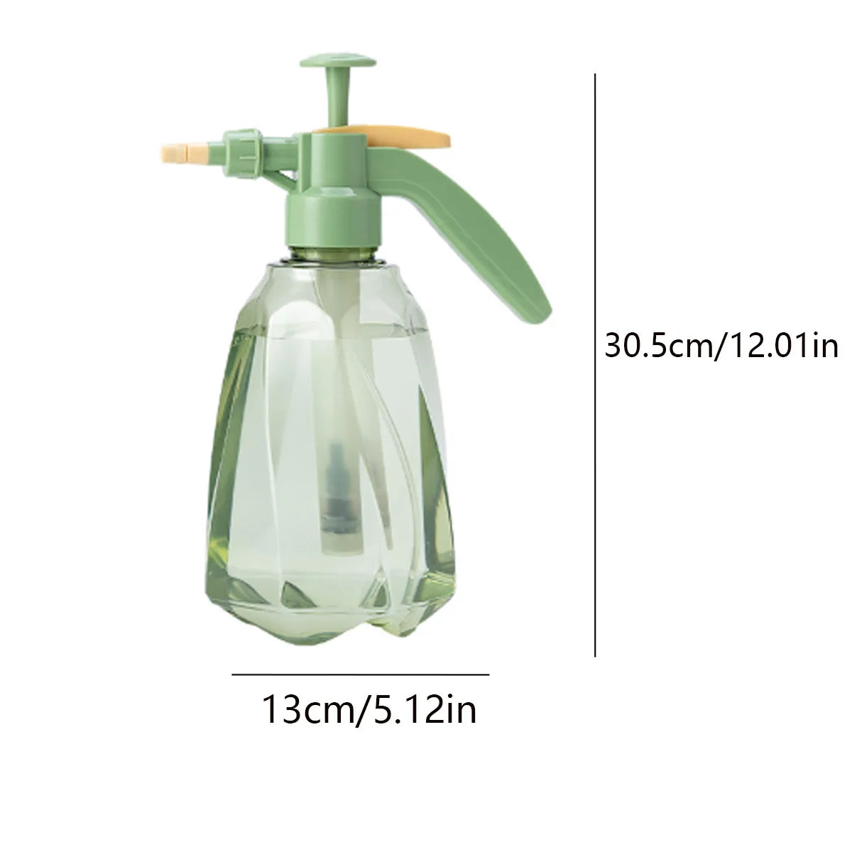 1PCS 1.5L Watering Bottle Pressure Garden Sprayer Spray Bottle With Pump Action Pressure With Adjustable Nozzle Plants Watering Peaceful Pleasures Health and Wellness