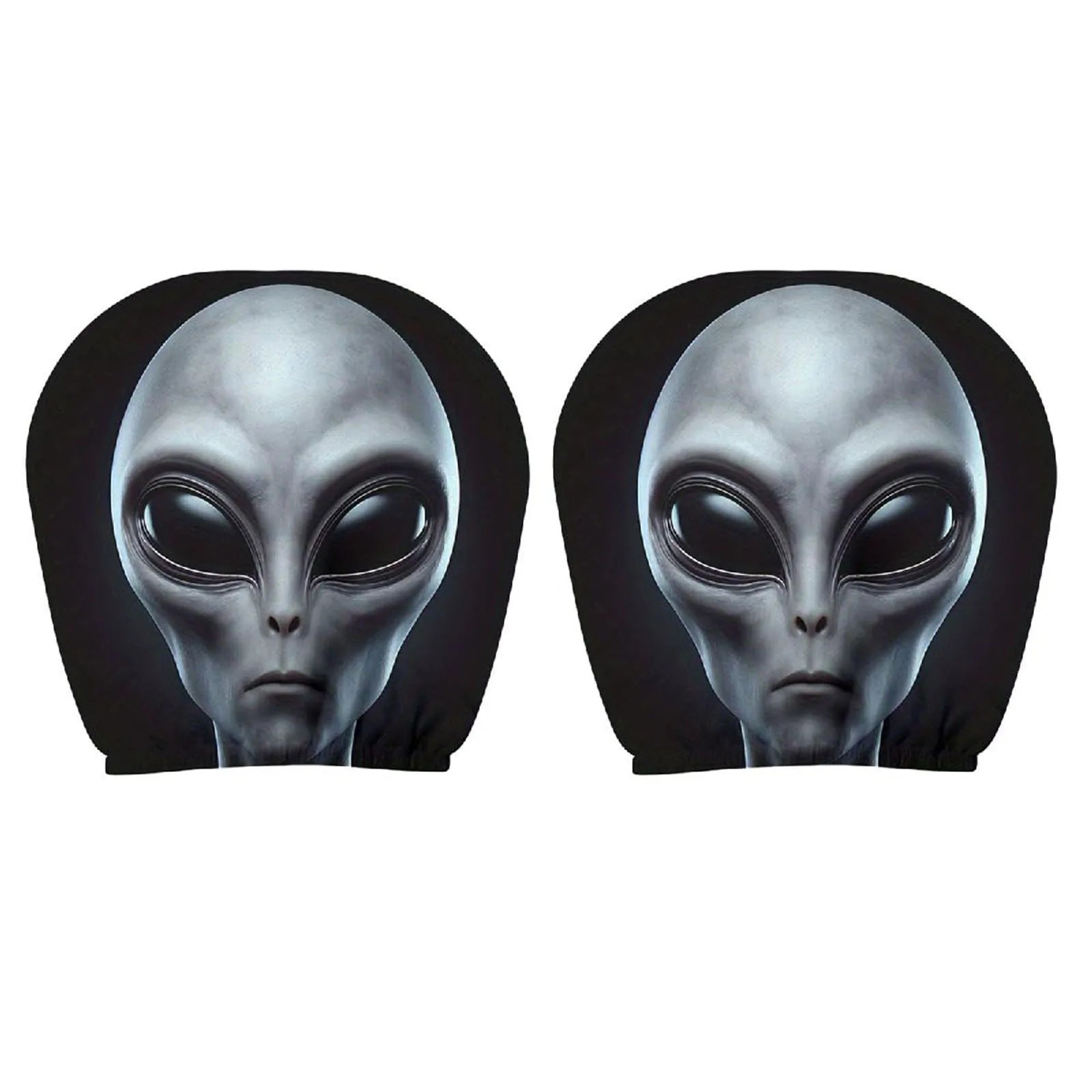 2Pcs Car Print Headrest Cover Lightweight Seat Headrest Protector Washable Stylish Interior Decor for Daily Humorous Decorations Peaceful Pleasures Health and Wellness G 2PC