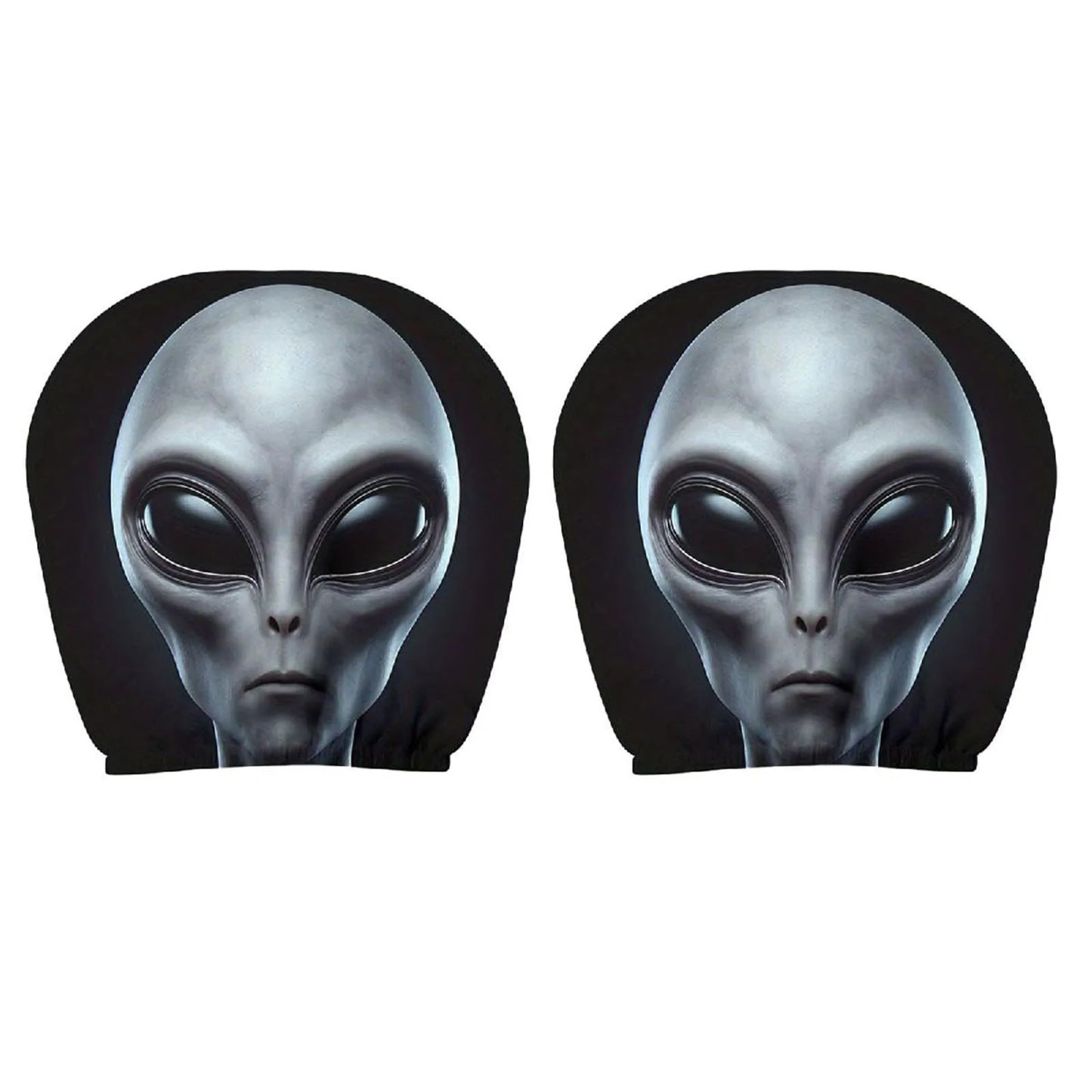 2Pcs Seat Headrest Protector Washable Breathable Car Seat Pillowcase Funny Cartoon Pattern Headrest Covers for Family Car Models Peaceful Pleasures Health and Wellness G 2PC
